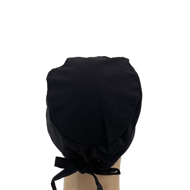 Unisex Medical Scrub Cap-Black - Image 4