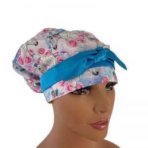 European Scrub Cap - Mystical Meadow - Unicorn Dreams