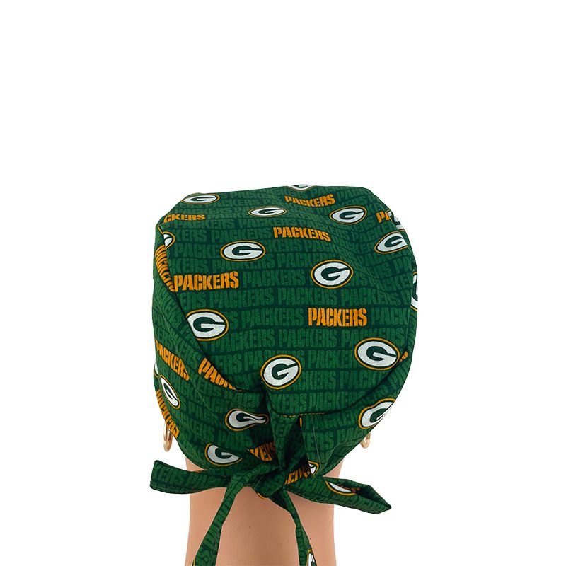 Unisex Medical Scrub Cap-NFL-Green Bay Packers - Image 4