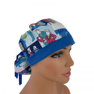 Turn Up Ponytail Medical Scrub Cap - It Has To Be A Surgical Tech!