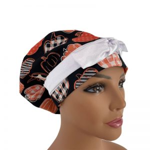 European Style-Orange, Black & White Patterned Pumpkins