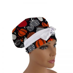 European Style-Halloween Pumpkins Chevrons & Dots