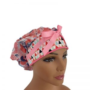 Bouffant Medical Scrub Cap-In blue Interplay Calm
