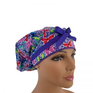 Bouffant Medical Scrub Cap - Butterfly Dreams