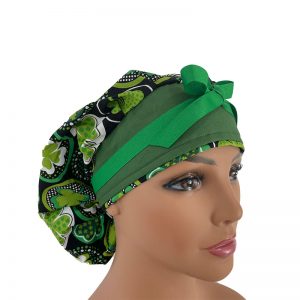 Bouffant Medical Scrub Cap - Saint Patrick’s Clovers
