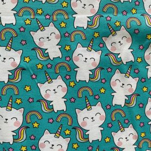 Bouffant Medical Scrub Cap-Kitty Cat Unicorns