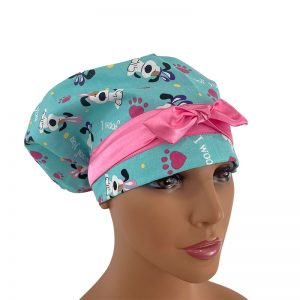 European Scrub Cap - I Woof You - Valentines