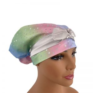European Scrub Cap - Ombre Star