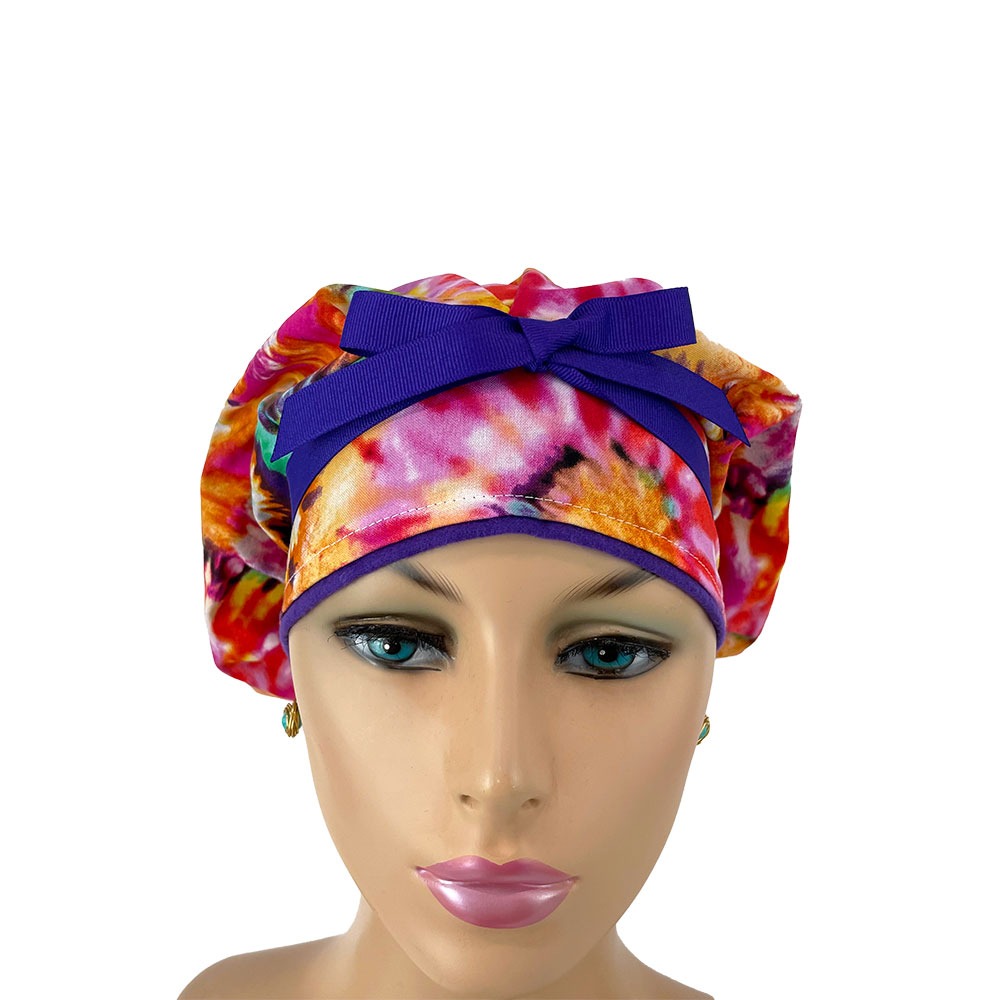 Bouffant Medical Cap - Tie Dye Allover - Image 2