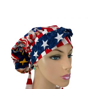 Bouffant Medical Cap – Patriotic Pin Up Girls