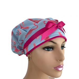 Bouffant Medical Cap - Uterus Scattered Allover