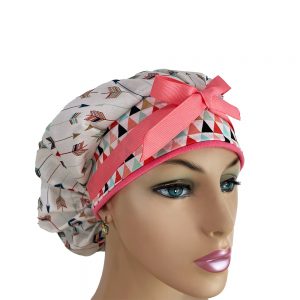 Bouffant Medical Cap - Colorful Arrows/Diamonds