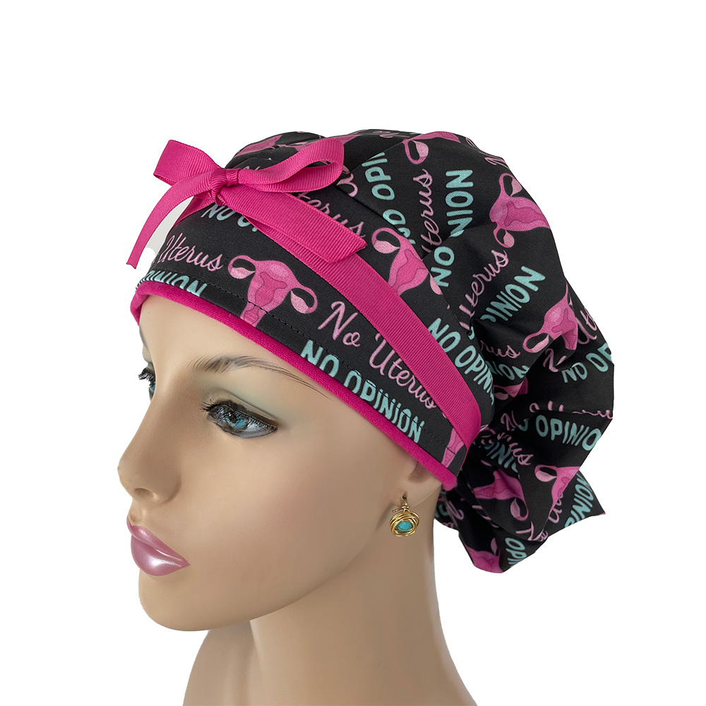 Bouffant Medical Cap - No Uterus? No Opinion! - Image 3