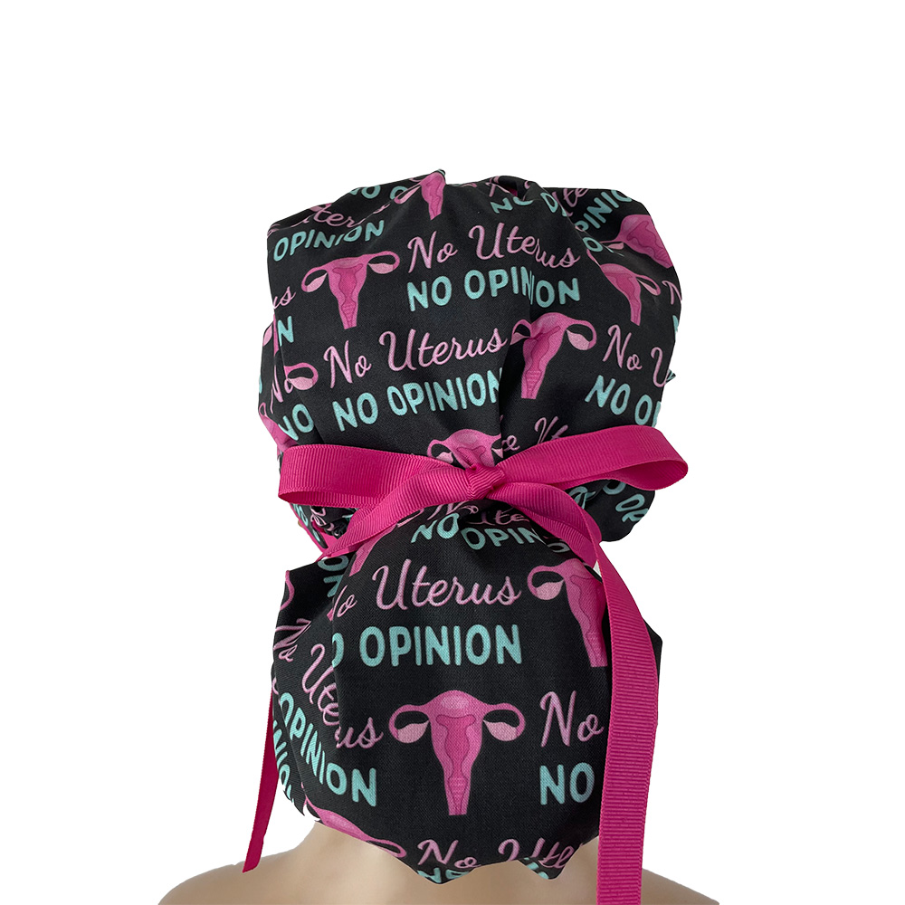 Bouffant Medical Cap - No Uterus? No Opinion! - Image 4