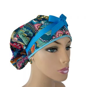 Bouffant Medical Cap - Florissimo in Dark Blue
