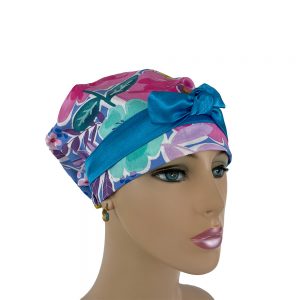 European Style –  Blue and Pink Floral