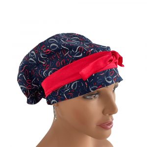 European Style – Patriotic Cotton Fabric Stars & Ribbons