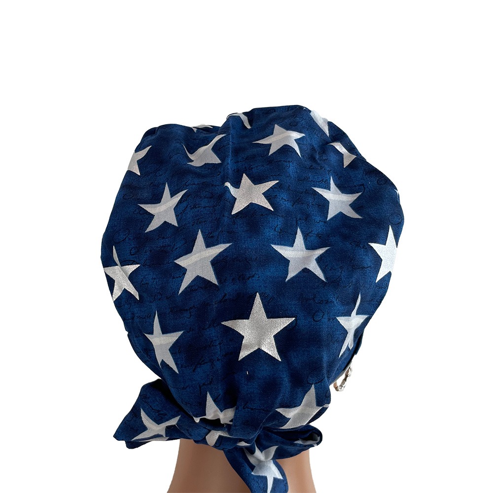 Chemo Cap- Silver Stars - Image 6