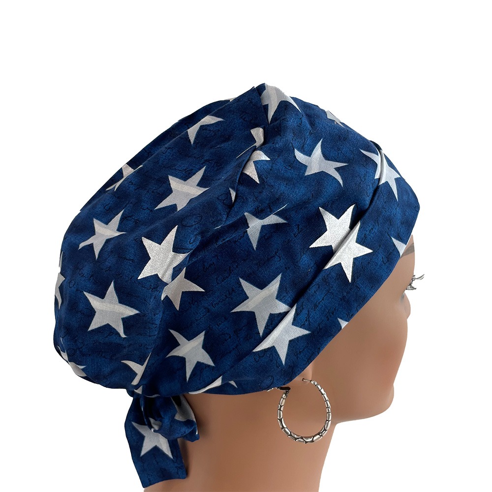 Chemo Cap- Silver Stars - Image 7