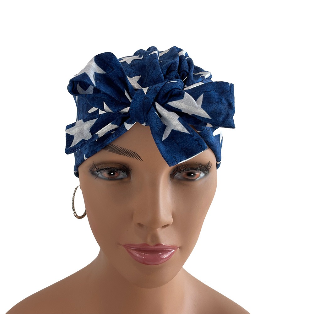 Chemo Cap- Silver Stars - Image 9