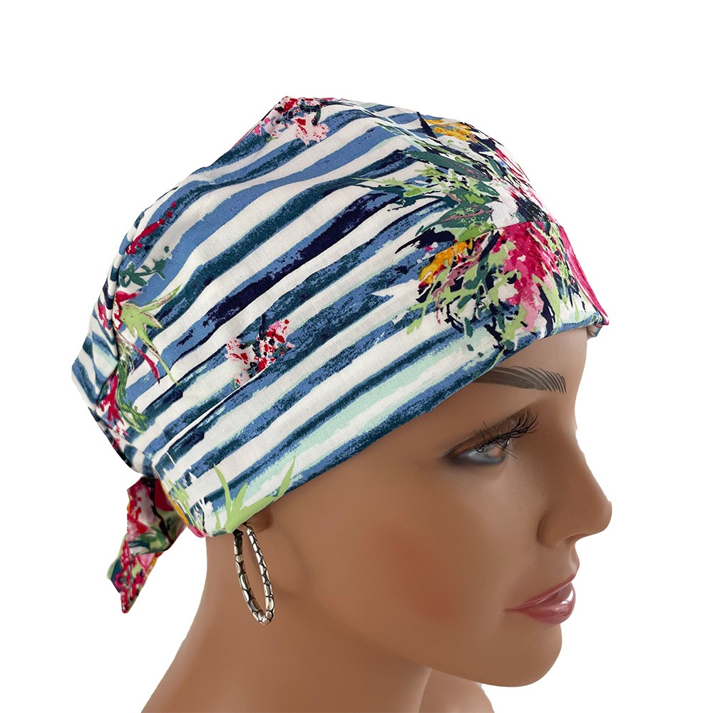 Chemo Medical Cap - Flower Bouquet