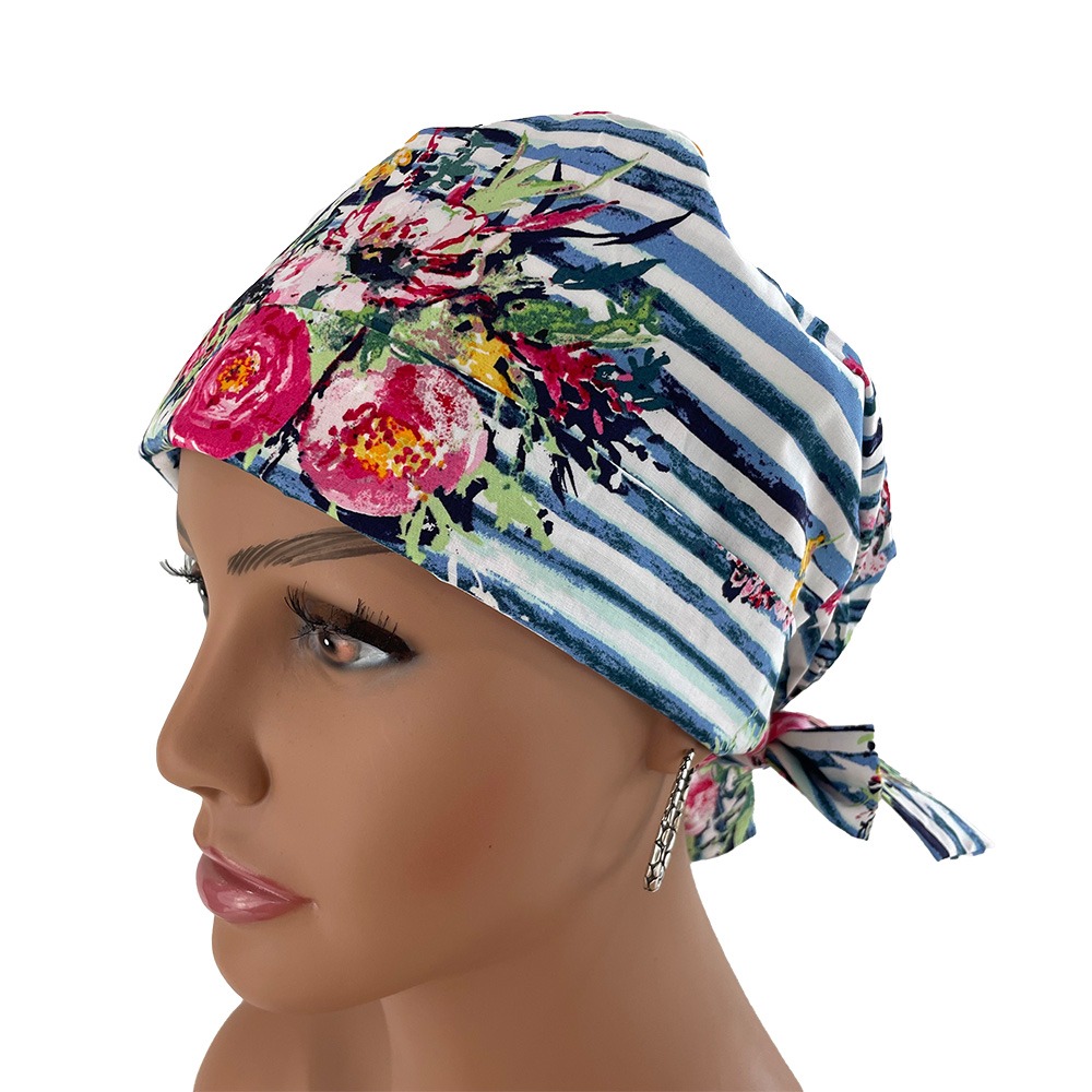 Chemo Medical Cap - Flower Bouquet - Image 4