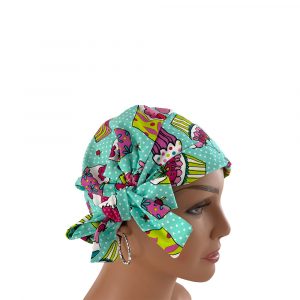 Chemo Medical Cap - Cupcakes