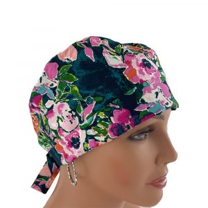 Chemo Medical Cap - Midnight Garden