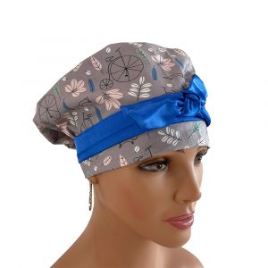 European Style Scrub Cap – Bonjour - European Bicycle Ride