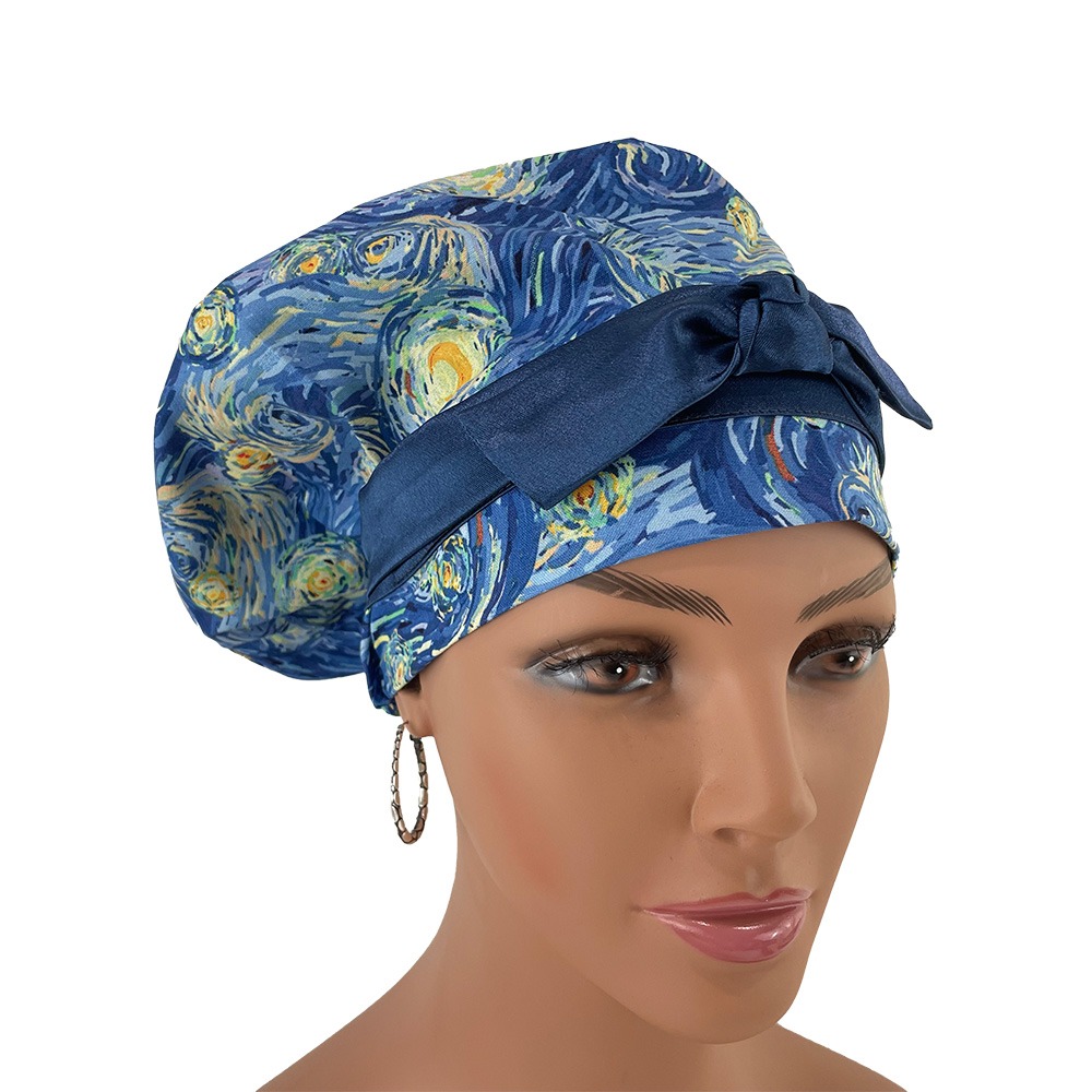 European Style Scrub Cap – Impressionism