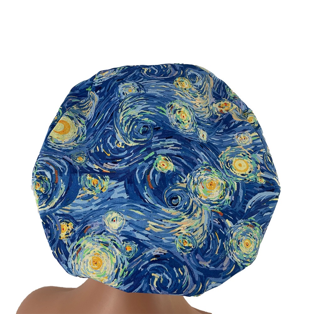European Style Scrub Cap – Impressionism - Image 8