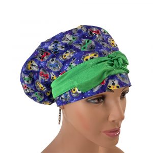 European Style Scrub Cap – Doggie's with Glasses