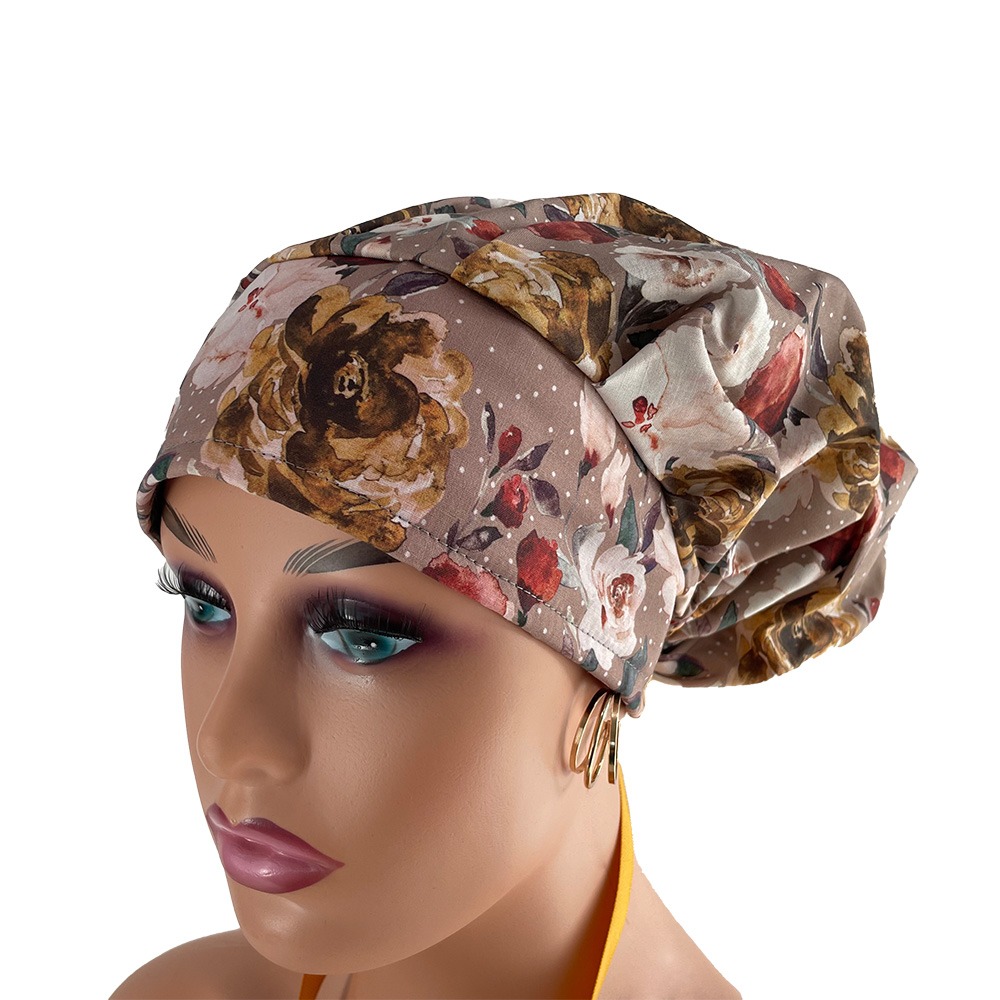 Bouffant Medical Cap - Autumn Flowers - Image 10