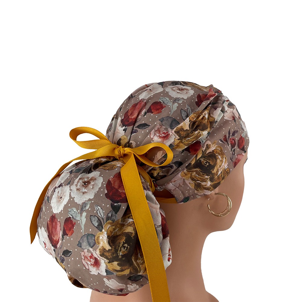 Bouffant Medical Cap - Autumn Flowers - Image 6