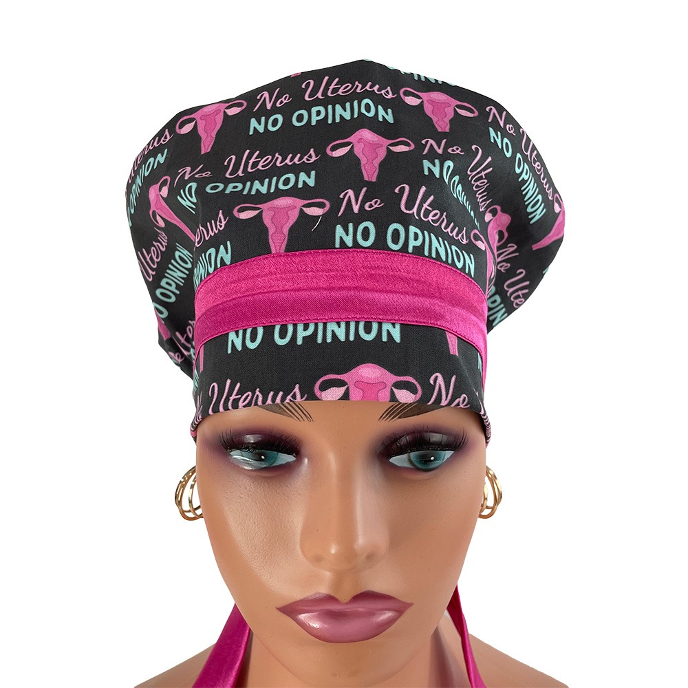European Style Scrub Cap – No Uterus, No Opinion - Image 14