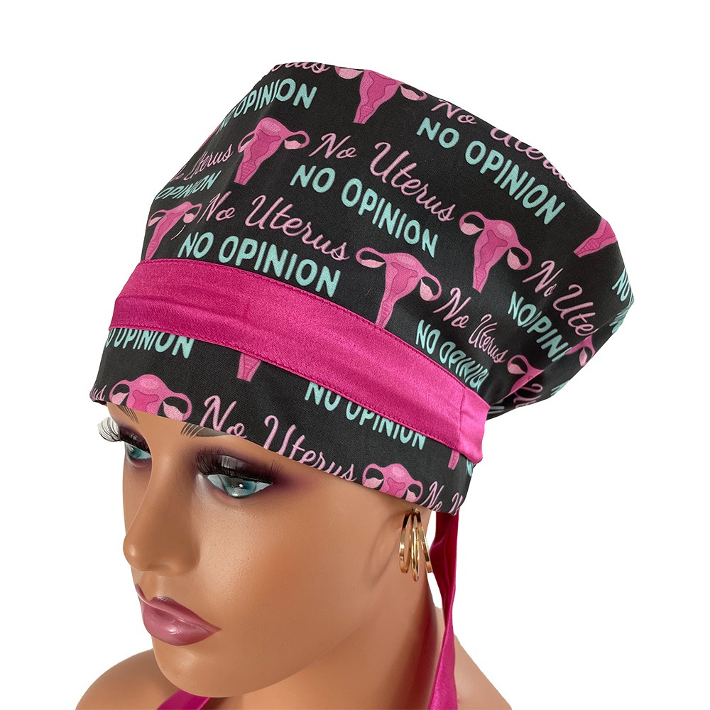 European Style Scrub Cap – No Uterus, No Opinion - Image 15