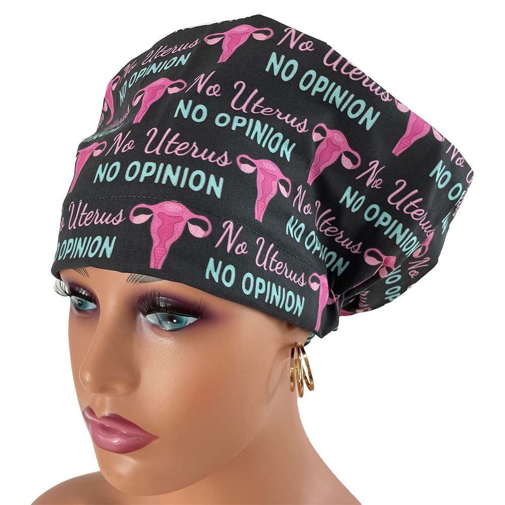 European Style Scrub Cap – No Uterus, No Opinion - Image 11