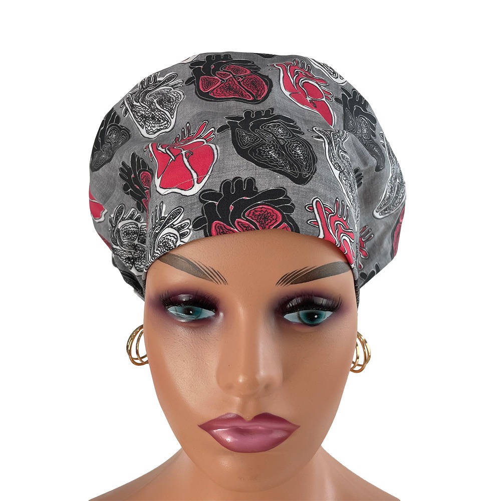 European Style Scrub Cap – Love/Hate - Image 9