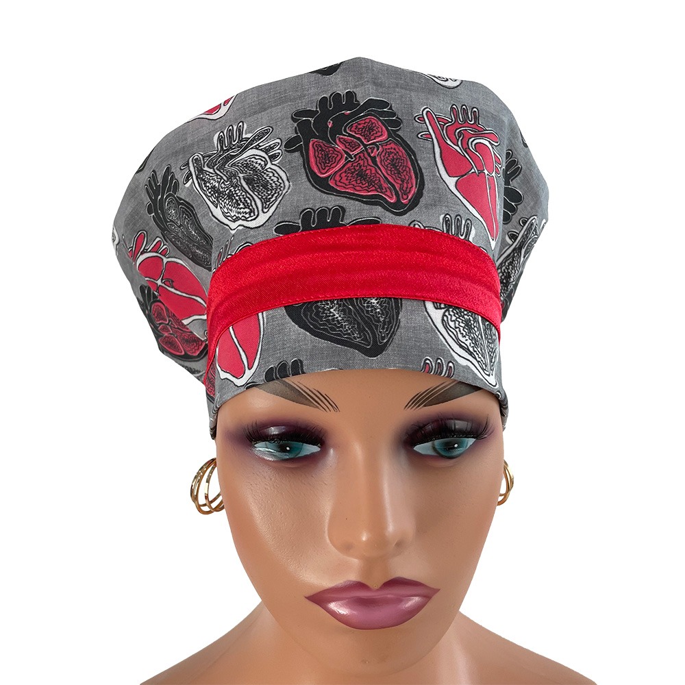 European Style Scrub Cap – Love/Hate - Image 13