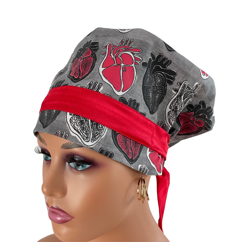 European Style Scrub Cap – Love/Hate - Image 14
