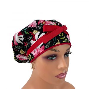 Bouffant Medical Scrub Cap-Wonderful Time of Year - Festivities