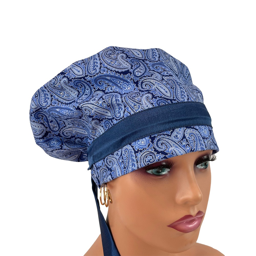 European Style Scrub Cap - Paisleys - Image 8