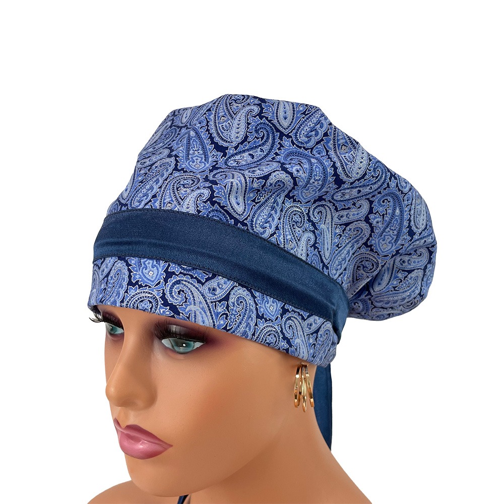European Style Scrub Cap - Paisleys - Image 10