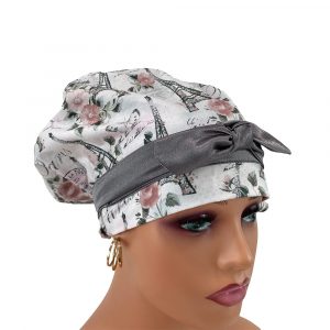 European Style Scrub Cap –  Eiffel Tower