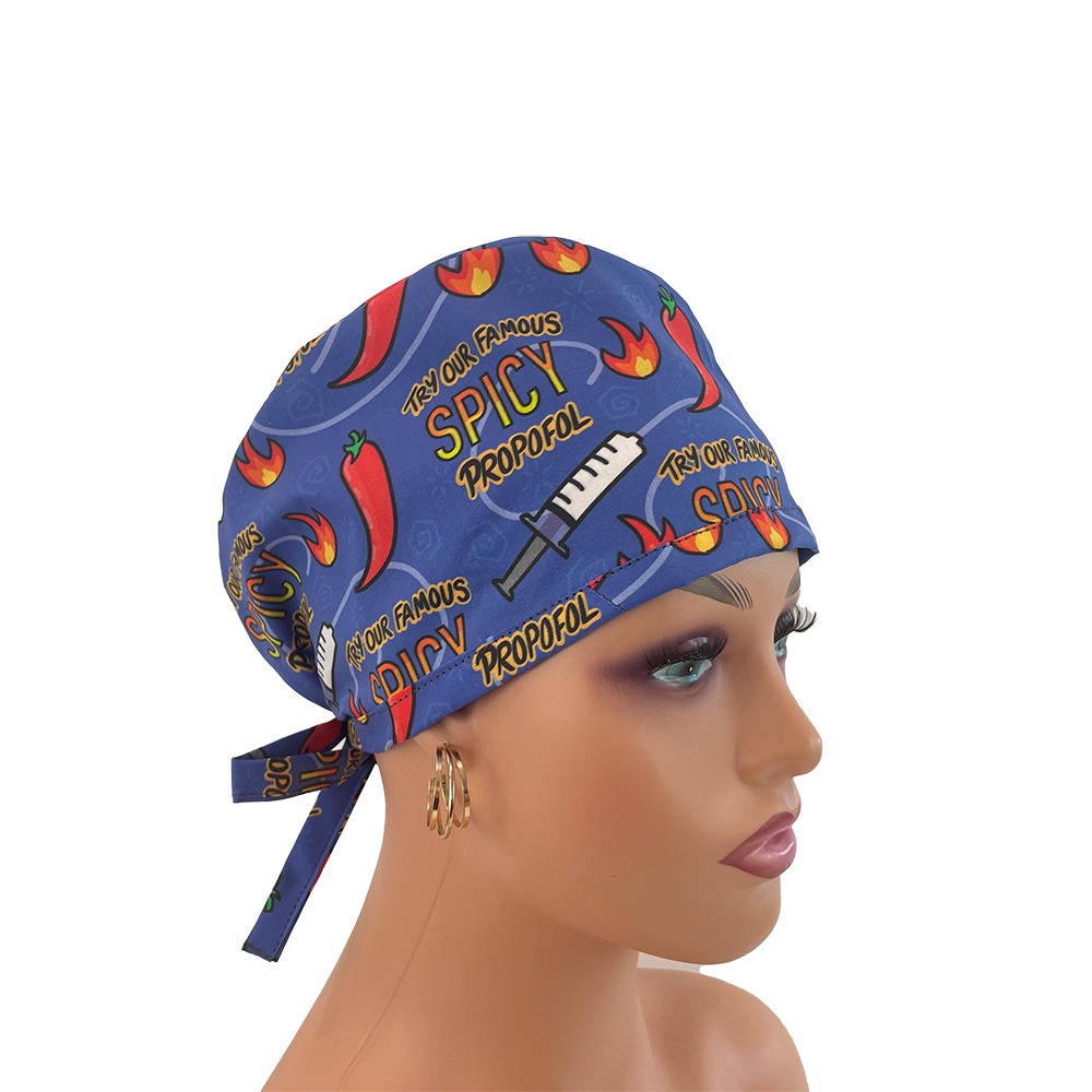 Unisex Medical Scrub Cap - Spicy Propofol