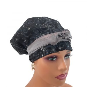 European Style Scrub Cap - Galaxy of Stars