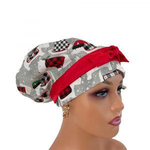 European Style-Scottie Dog Plaid Christmas