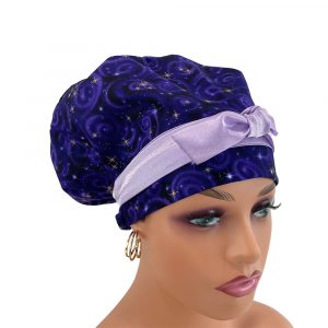 European Style Scrub Cap - Constellations - Galaxy of Stars