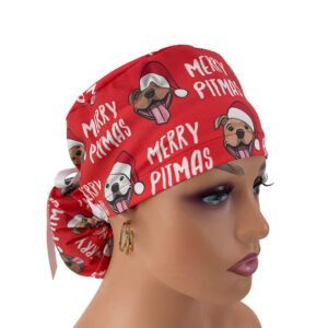 Ponytail Medical Scrub Cap – Merry Pitmas