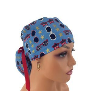 Ponytail Medical Scrub Cap – All American Glasses